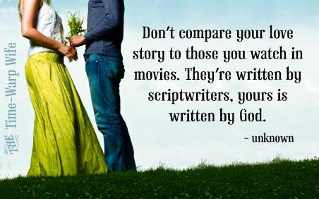 Don’t Compare Your Love Story to Those in Movies